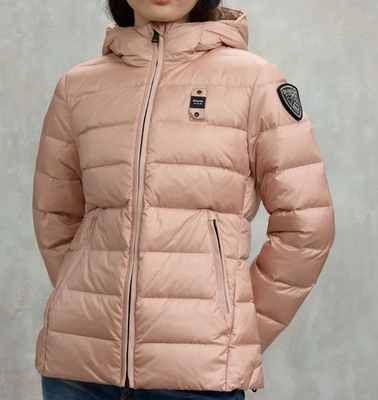 Chaqueta Blauer entallada rosa claro